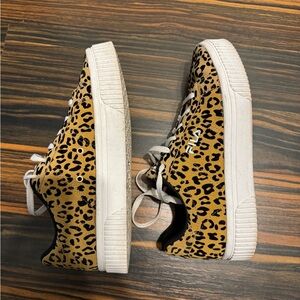 Cheetah Print Women’s FILAs